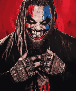 Bray Wyatt WWE Belt Diamond Painting