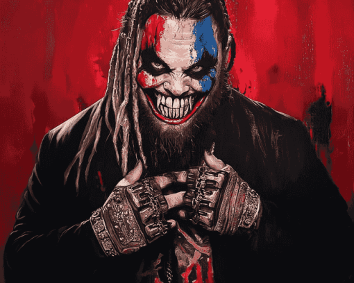 Bray Wyatt WWE Belt Diamond Painting