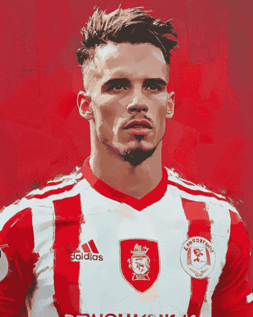 Brentford FC Star Diamond Painting