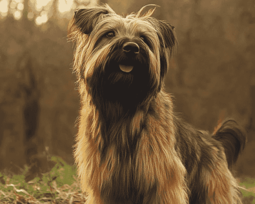 Briard Dog Diamond Painting