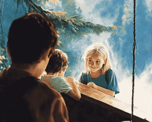 Bridge To Terabithia Characters Diamond Painting