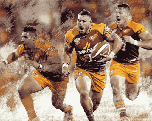 Brisbane Broncos Stars Diamond Painting