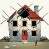 Broken Houses Cartoon Diamond Painting