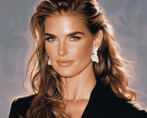 Brooke Shields Celebrity Diamond Painting