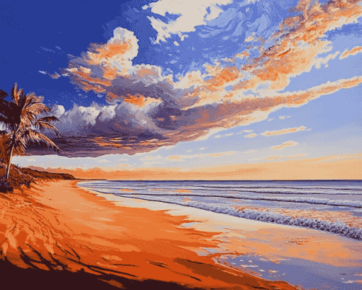 Broome Seascape Australia Diamond Painting