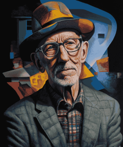 Bruno Latour Iconic Philosophers Diamond Painting