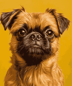 Brussels Griffon Dog Diamond Painting