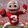 Brutus Buckeye Animation Diamond Painting