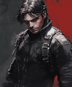 Bucky Barnes Avengers Diamond Painting