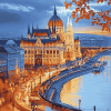 Budapest Cityscape Diamond Painting