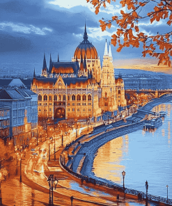 Budapest Cityscape Diamond Painting