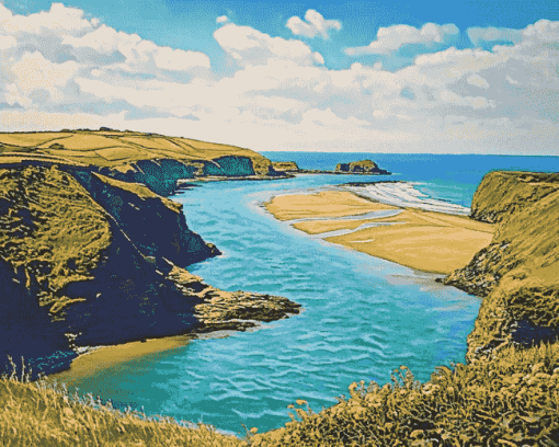 Bude Landscapes Diamond Painting