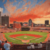 Busch Stadium Sports Diamond Painting