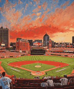 Busch Stadium Sports Diamond Painting