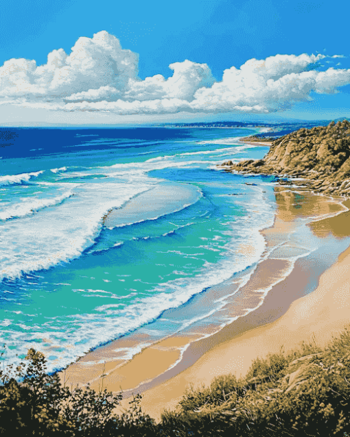 Byron Bay Seaside Diamond Painting