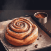 Cacao Cinnamon Roll Delight Diamond Painting