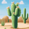 Cactuar Animation Diamond Painting