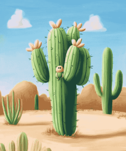 Cactuar Animation Diamond Painting