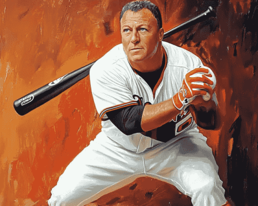 Cal Ripken Baseball Legend Diamond Painting