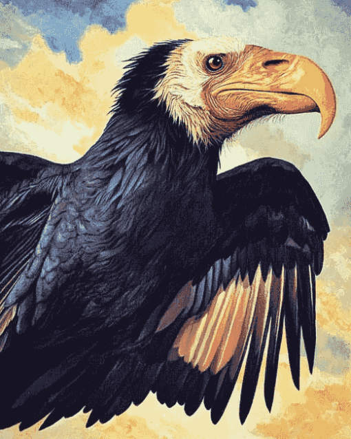 California Condor Bird Diamond Painting