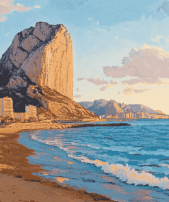 Calpe Seascape Diamond Painting