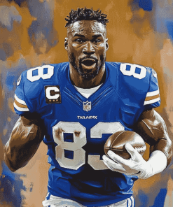 Calvin Johnson Fame Diamond Painting