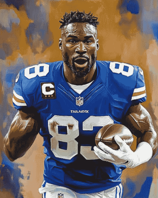 Calvin Johnson Fame Diamond Painting