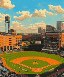 Camden Yards Stunning Stadium Diamond Painting