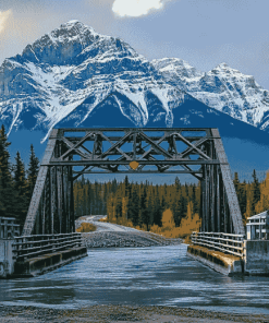 Canmore Mountain View Diamond Painting