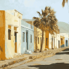 Cape Verde Streets Diamond Painting