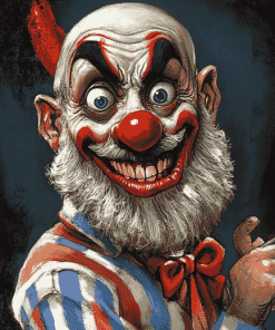 Captain Spaulding Cartoon Fantasy Diamond Painting