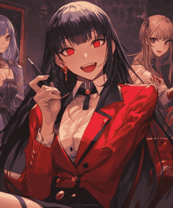 Captivating Kakegurui Anime Diamond Painting