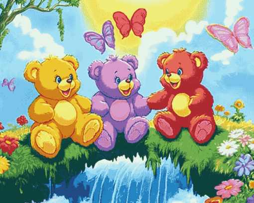 Care Bears Cartoon Diamond Painting