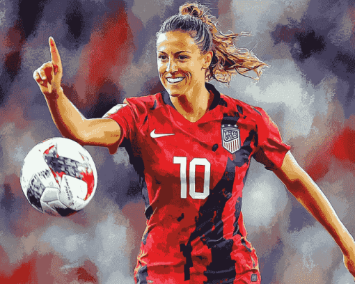 Carli Lloyd Sports Star Diamond Painting