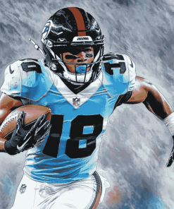 Carolina Panthers Football Stars Diamond Painting