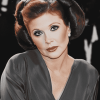 Carrie Fisher Star Icon Diamond Painting