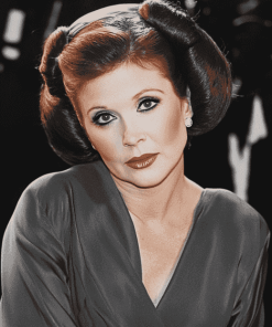 Carrie Fisher Star Icon Diamond Painting