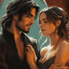 Cassian And Nesta Romance Diamond Painting