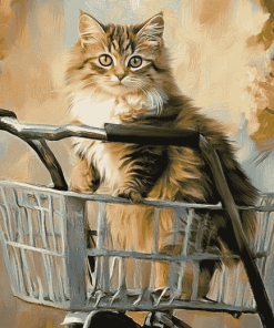 Cat and Kitten Adventure Diamond Painting