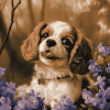 Cavachon Puppy Diamond Painting