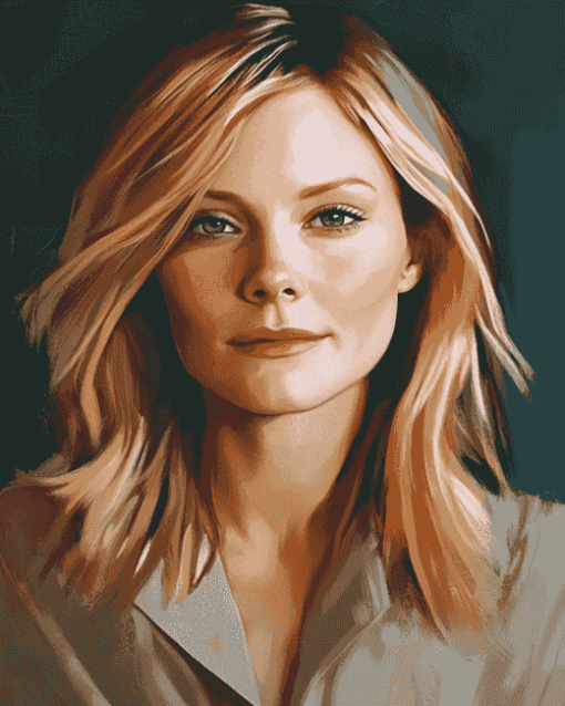 Celebrity Kirsten Dunst Diamond Painting