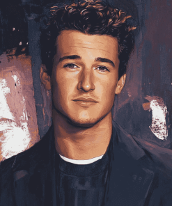 Celebrity Miles Teller Diamond Painting