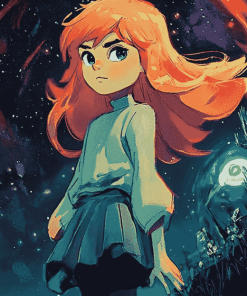 Celeste Video Game Diamond Painting