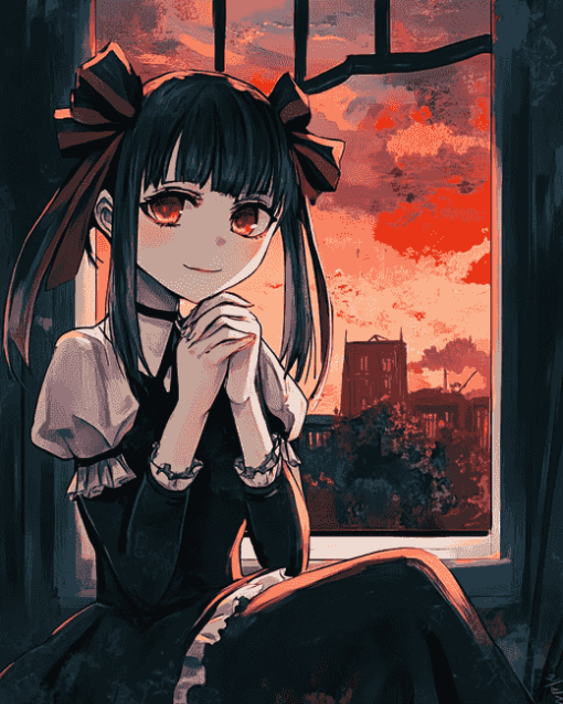 Celestia Ludenberg Anime Diamond Painting