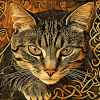 Celtic Knot Cat Diamond Painting