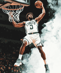 Celtics Jaylen Brown Basketballer Diamond Painting