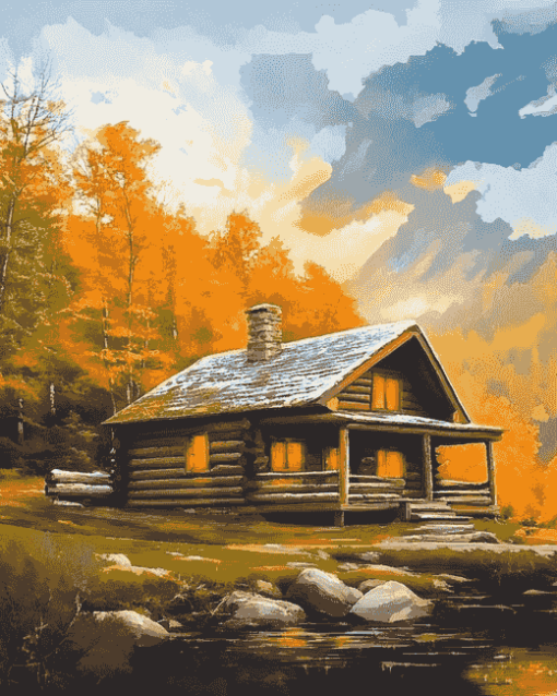 Chalet Retreat Diamond Painting