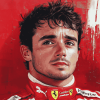 Charles Leclerc Racing Legend Diamond Painting