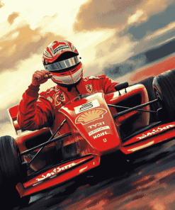 Charles Racing Legends Diamond Painting