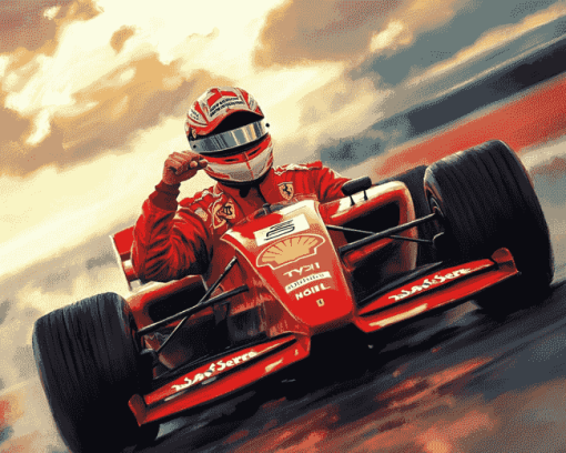 Charles Racing Legends Diamond Painting